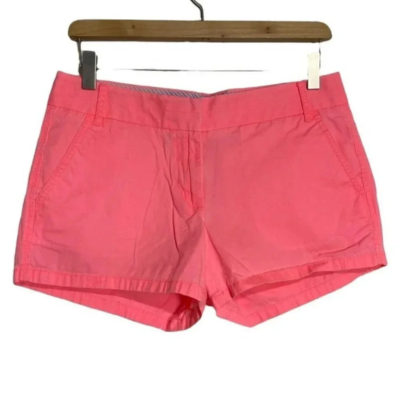 J.‎ Crew 4 pink broken in chino shorts - Picture 1 of 3